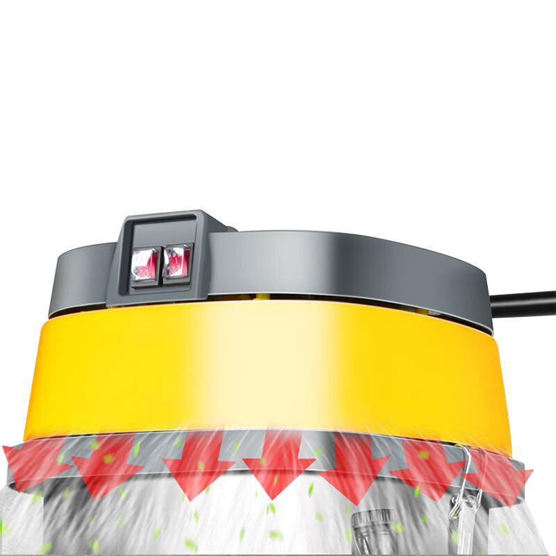 Jieba BF502 industrial vacuum cleaner Baiyun Clean commercial high-power 70 liter water suction vacuum cleaner hotel car wash shop 2000W