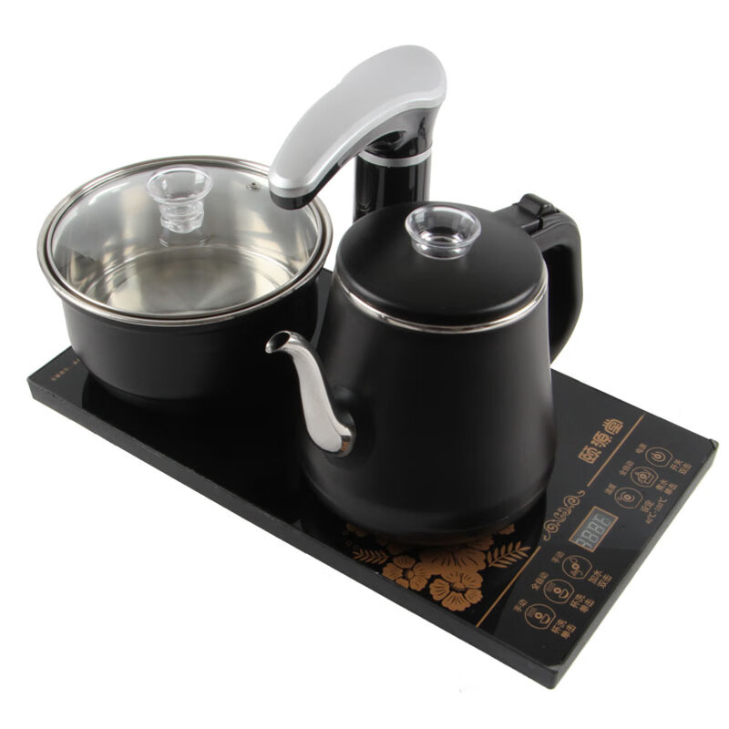 Electric kettle, electric tea stove, fully automatic water supply, kettle set, pumping water, electric kettle, tea making accessories, 1ml Mingxia gold automatic kettle - single pot Yiyuantang universal