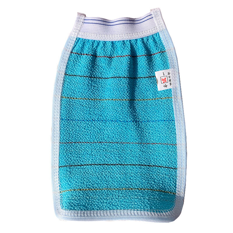 One side bath towel, bath gloves, mud rub, back towel, extra coarse thickened bath and sauna wipe, color striped towel, coarse sand 3 pieces experience_recommended for men