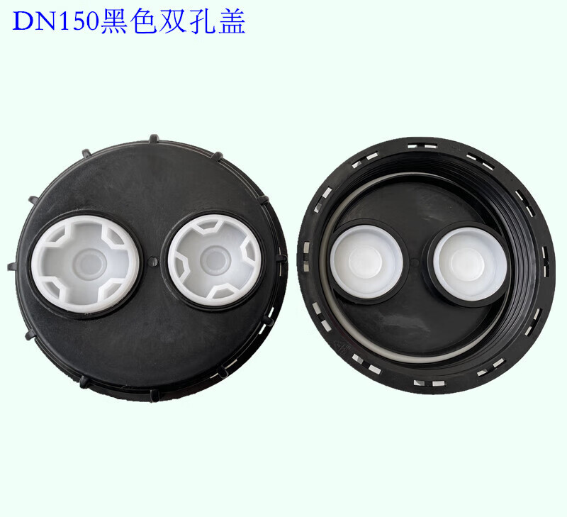 Customized new ton barrel cover 1000L breathing cover container barrel lid large plastic barrel lid accessories thickened IBC ton barrel DN150 yellow breathable cover