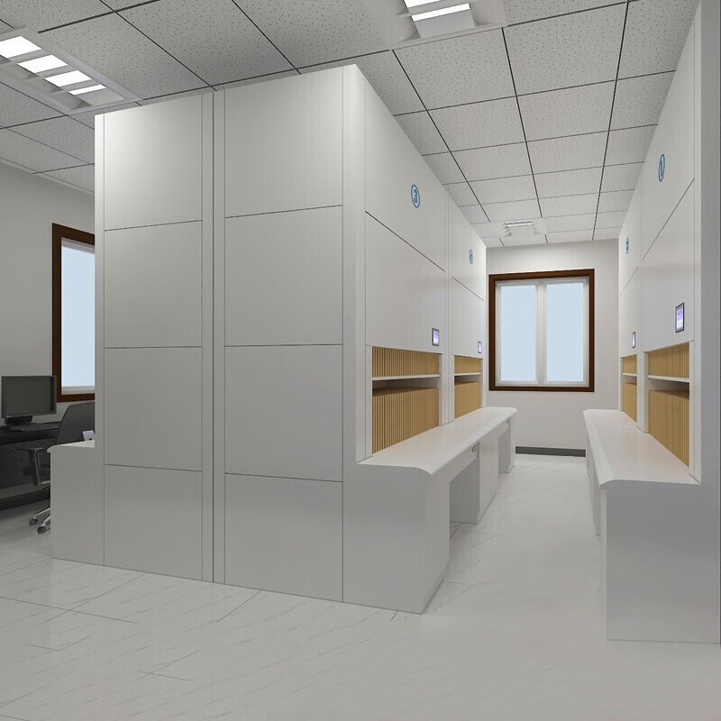 Jingku filing cabinet intelligent rotary cabinet can lift the filing cabinet to position it - multiple units unit price 1.85*1.25*2.9m