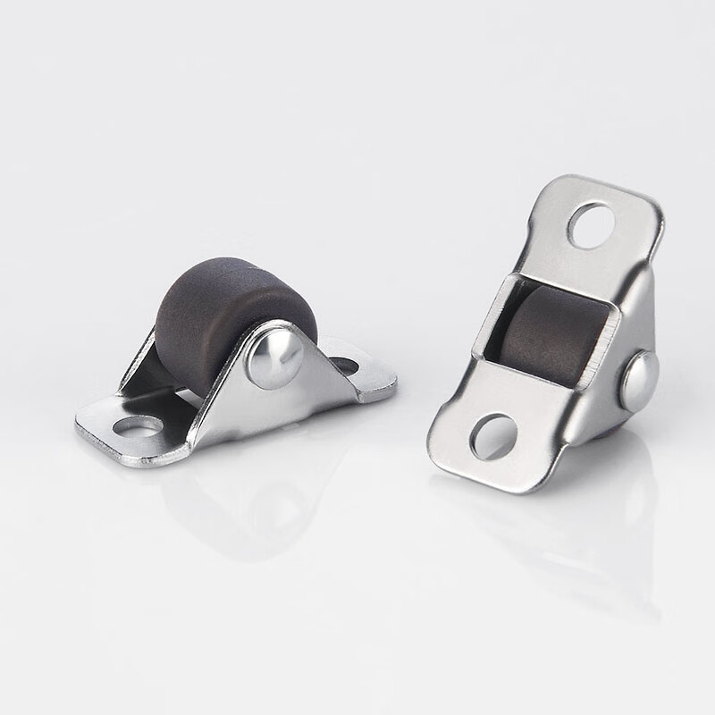 Mr. Fang silent tatami drawer directional pulley bearing rubber caster bedside cabinet bottom small roller universal wheel shoe cabinet kick pump 0.5 inch rubber directional wheel 4