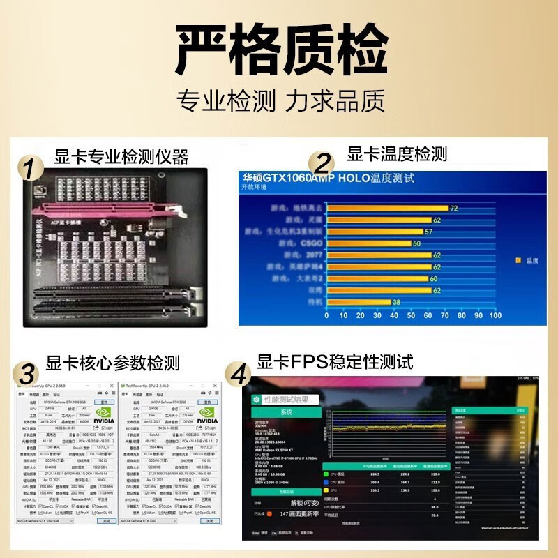 95 Xinbao Core Colorful and other first-line RTX/2070/3060/4060/4070/3080 computer game independent graphics card 95 Xin non-mining card RTX2070 8G