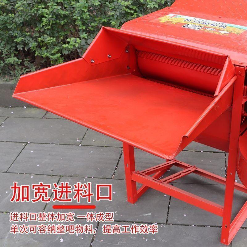 Wen Yijia's new thickened fully automatic threshing machine rice wheat rape threshing machine soybean rice threshing machine new threshing machine