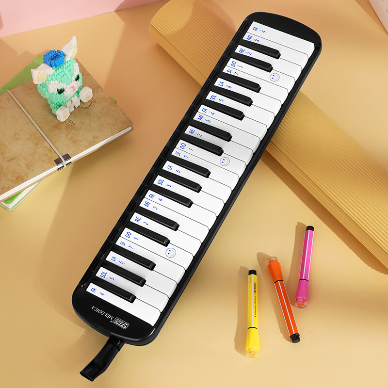 Jiade Rui JDR mouth organ 37-key primary school students teaching children beginners adults special playing wind instrument black
