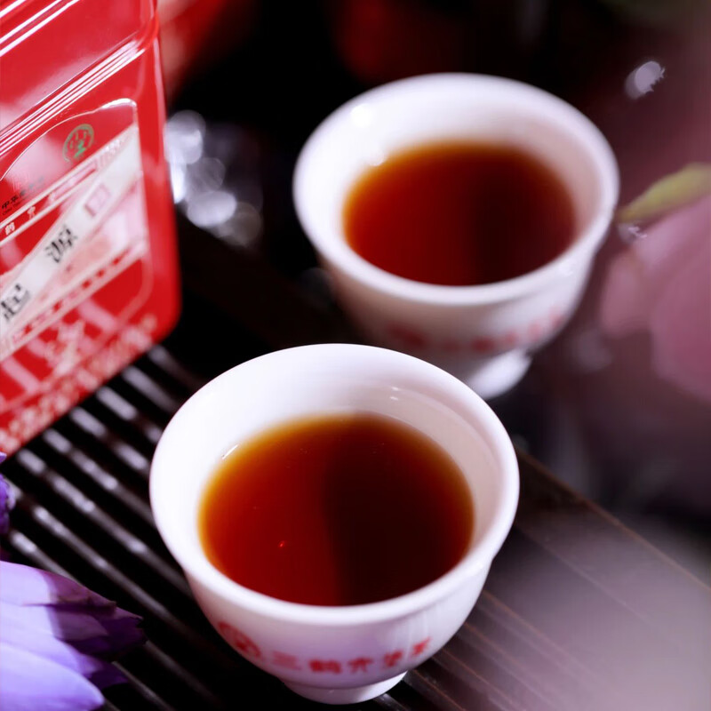 Sanhe Liubao Tea Origin Premium Dark Tea 2020 Aged Guangxi Wuzhou Specialty Loose Tea Ration Tea 100g