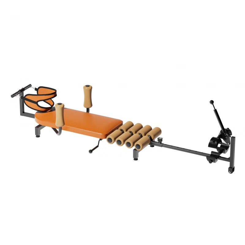 Bina inverted stretcher home lumbar soothing device traction device waist lumbar cervical stretcher leg fitness equipment gray