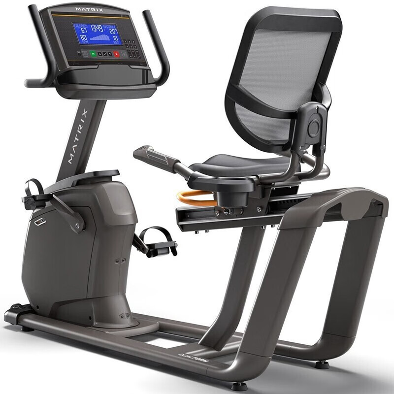 JOHNSON Recumbent Exercise Bike R30 Household Silent Indoor Lazy Bike Sports and Fitness Equipment for the Elderly Villa Selection R30XR LCD Screen