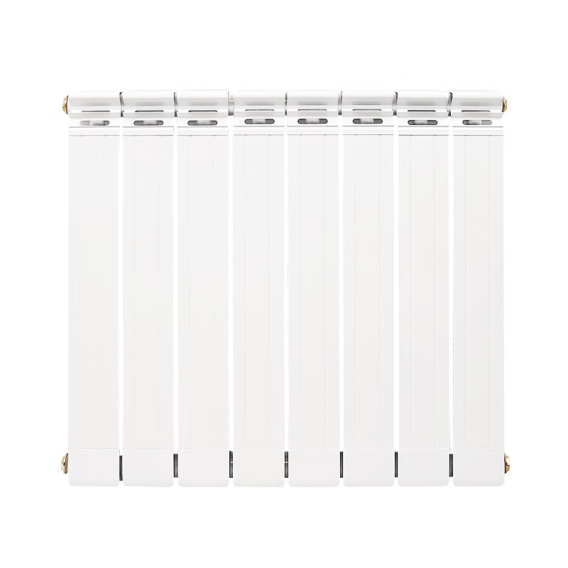 Trundel copper-aluminum composite radiator household water heating radiator bathroom small basket radiator central heating wall-mounted type 80 large water channel full height 1.6 meters 4 columns