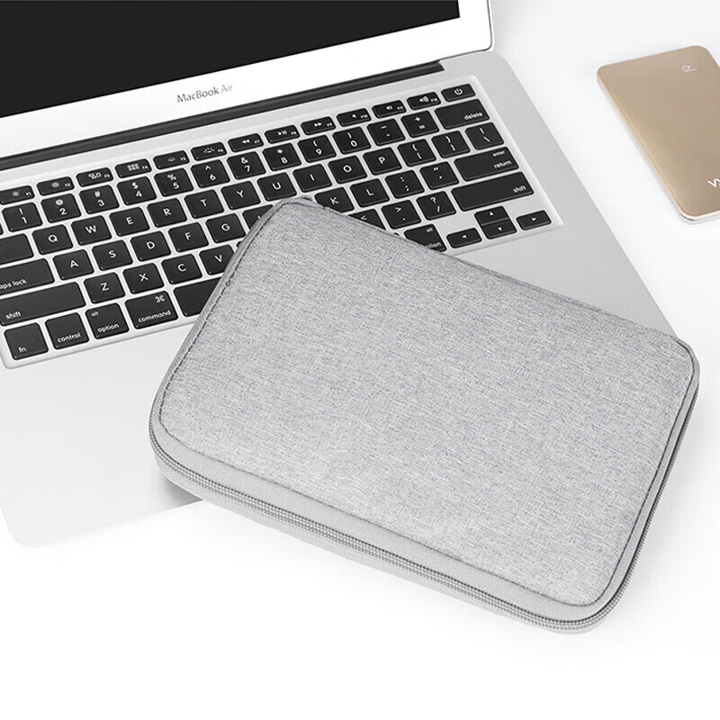 Biyoumi Headphone Data Cable Storage Bag Digital Multi-Function Power Supply Charger Box Hard Drive U Disk Travel Portable Organizing Bag Small Double Layer DISD-MYB