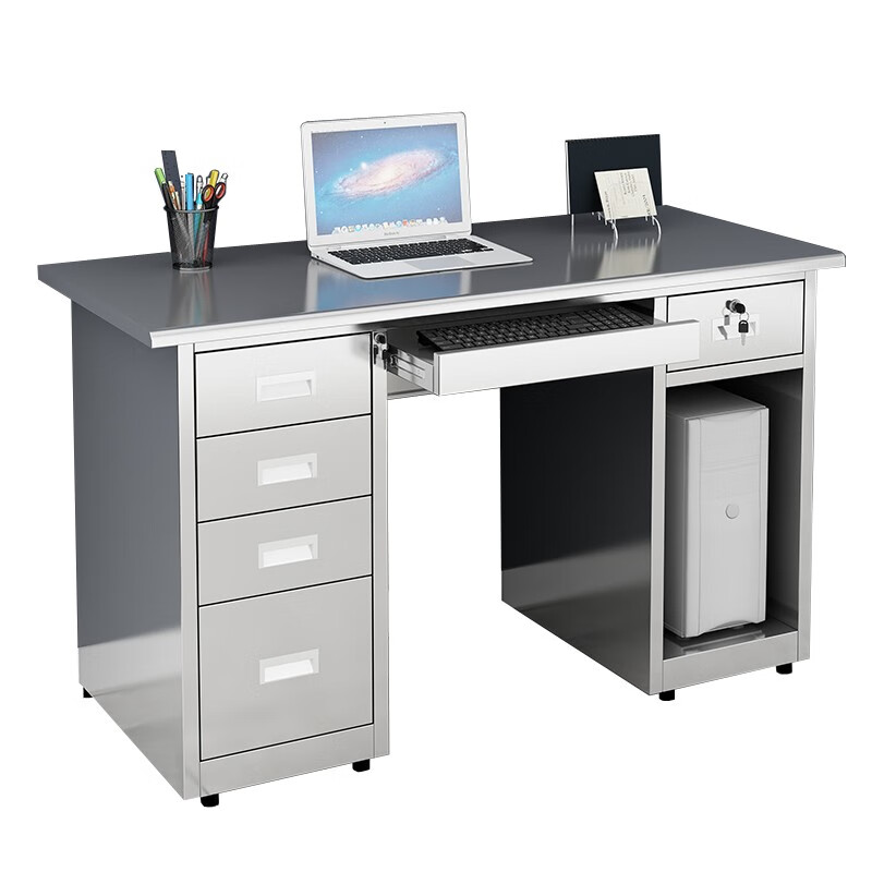 Zhang's Yijia purification workshop work laboratory console, stainless steel 304, five drawers and one bucket, 1.6 meters long