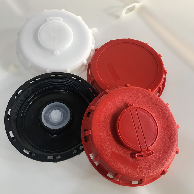 Customized new ton barrel cover 1000L breathing cover container barrel lid large plastic barrel lid accessories thickened IBC ton barrel DN150 yellow breathable cover