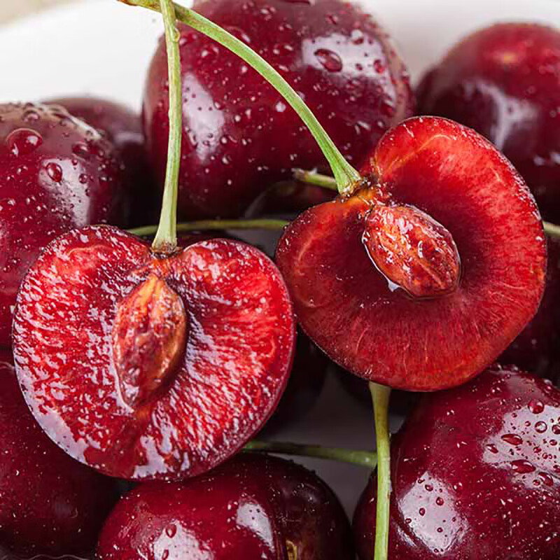 Dakou Qiba Chile imported spot cherry black car large cherry fresh fruit cherry fresh gift box SF Express 2250g (net weight) boutique gift box with box 5 catties 2J 28mm (inclusive)-30mm (inclusive)