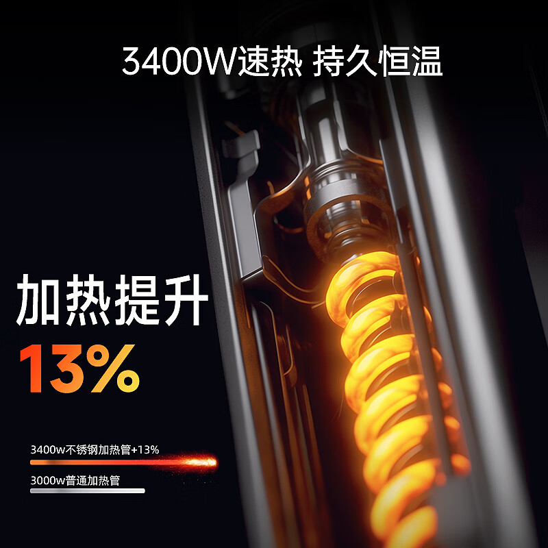 Konka electric hot water faucet instantaneous bottom inlet water heater quick heating frequency conversion constant temperature mechanical rocker arm faucet kitchen bathroom household hot and cold regulating electric water heater kitchen treasure intelligent digital display Galaxy gray + leakage protection plug