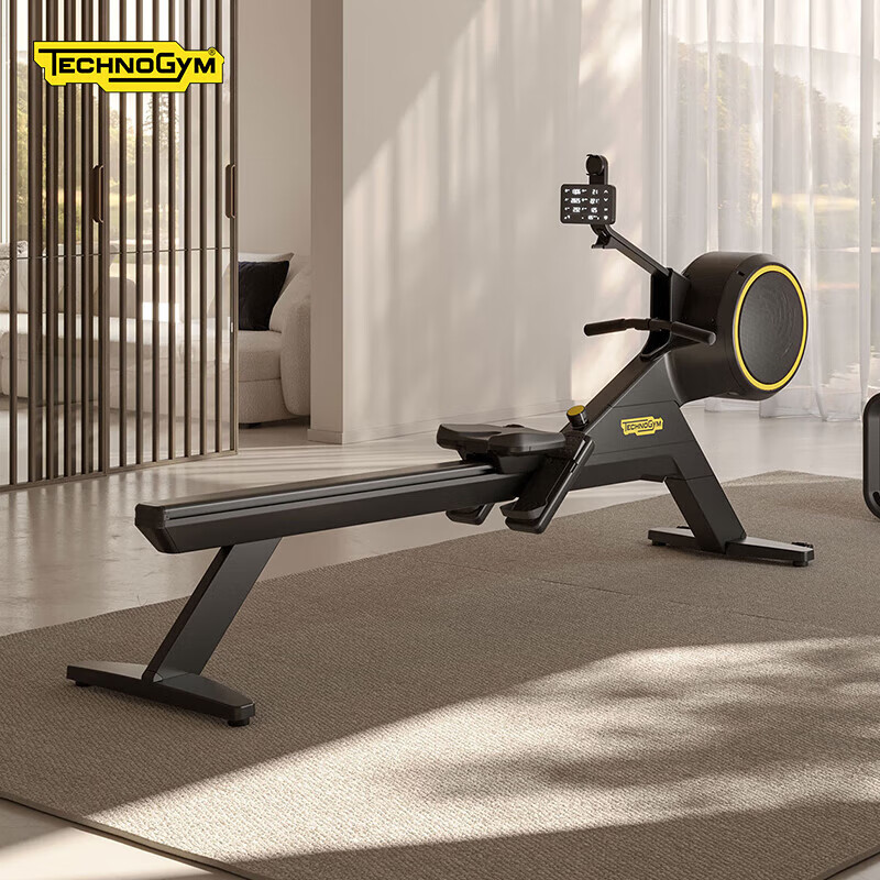 Technogym rowing machine SKILLROW household wind resistance magnetically controlled foldable full-body aerobic fitness training equipment imported black (delivered to your door for installation within 30 days)
