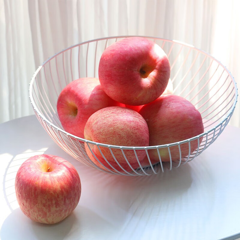 Jingxiansheng Yantai Red Fuji Apple 4 pieces, single fruit 160-190g, fresh fruit