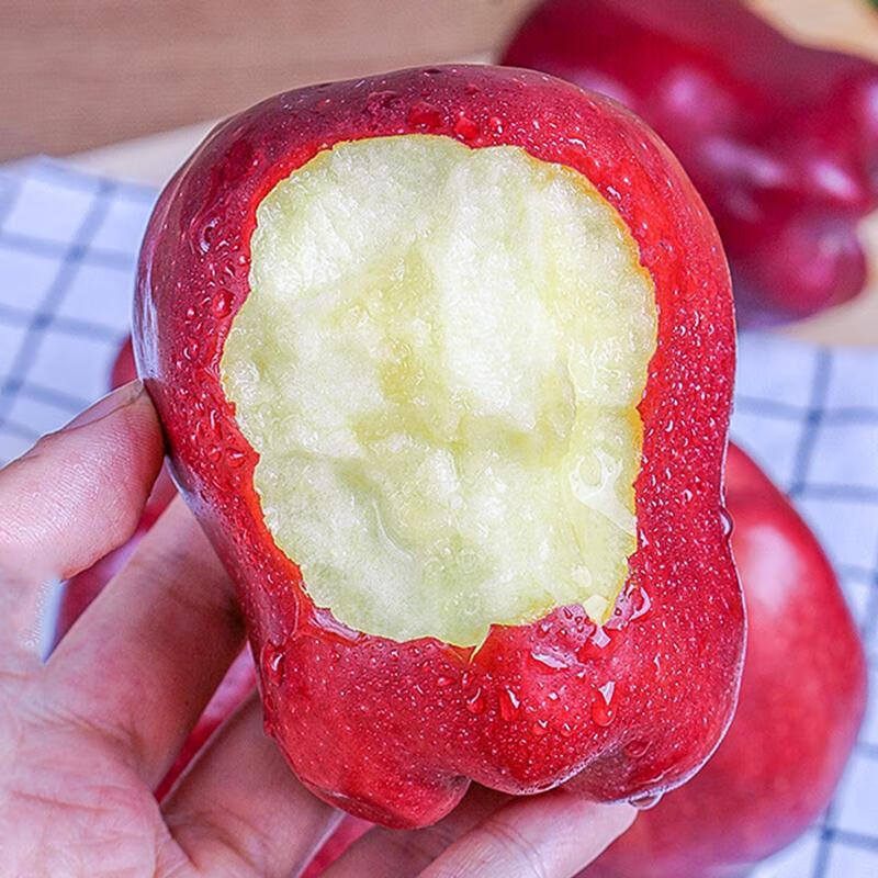 Mu Xiaoqi Fruits and Vegetables Gansu Tianshui Huaniu Noodles Apples Next Day Delivery to Multiple Places Snake Fruit Gift Box New Year’s Gift Box SS+ Grade Rare Fruit King (Single Fruit About 80mm+) 5kg Pack 80% Selection - Super Cost-effective Net 4.5kg*