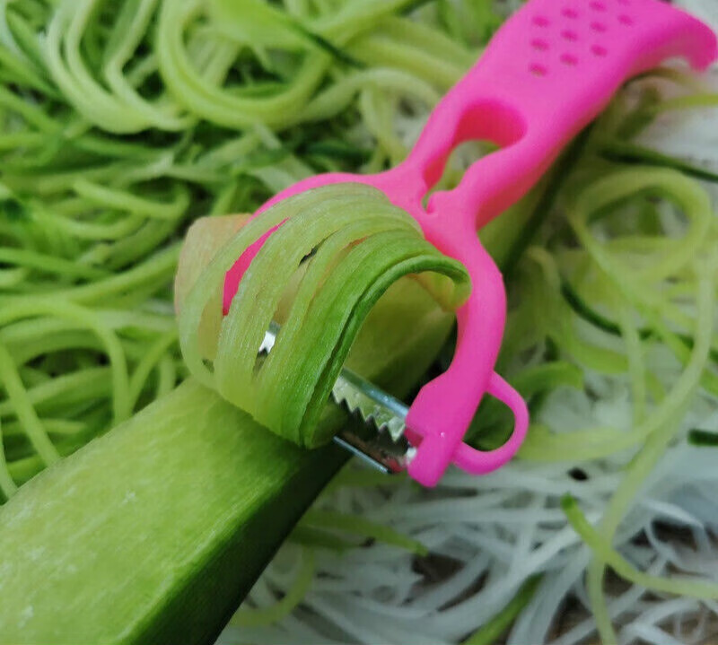 Multifunctional shredder, vegetable cutter, planer, multifunctional melon peeler, peeling knife, peeling knife, peeling knife, kitchen artifact, Beard King multifunctional peeler, green