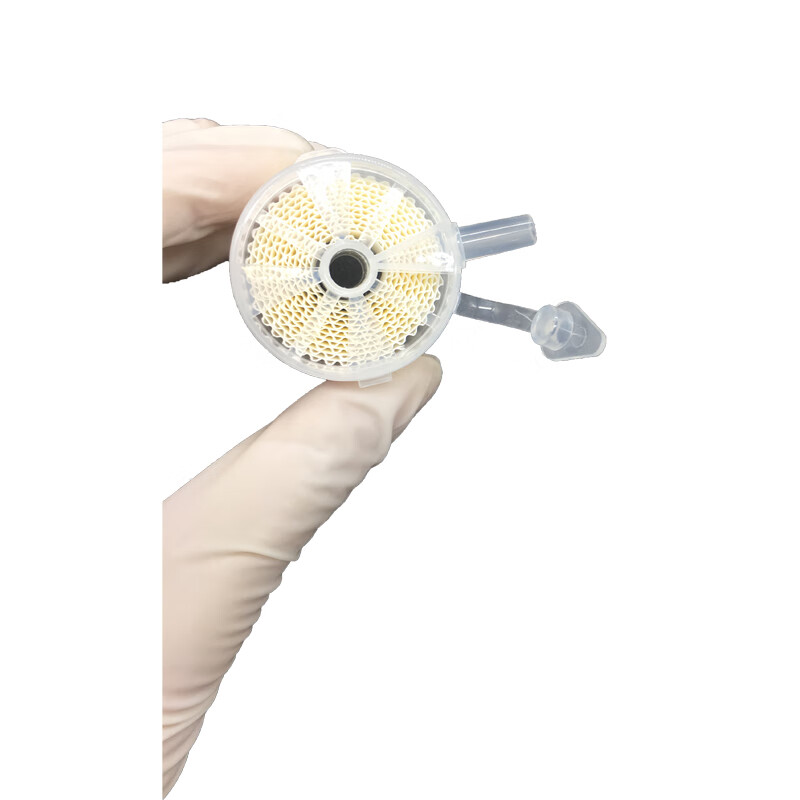 Yitai Medical Tracheotomy Artificial Nose Disposable Moisture and Heat Exchanger Tracheotomy Filter Moisturizing Oxygen Inhalation Port