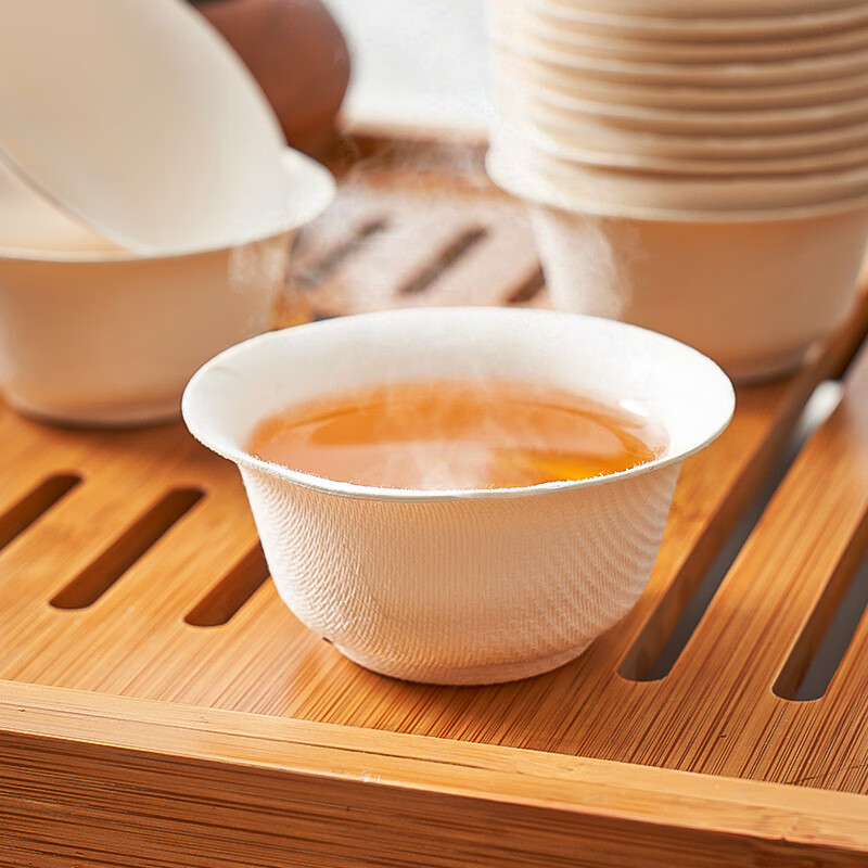 Fresh Life One Tea Cup per Person Disposable Tea Cup 45ml*25pcs SH-9021