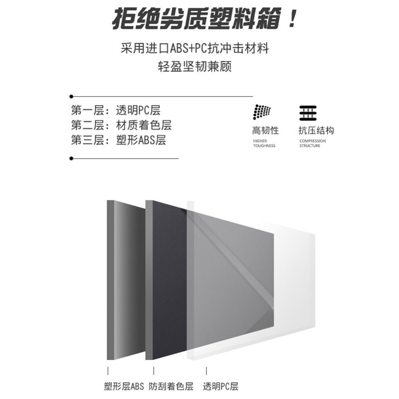 DCLOUD suitcase 40-inch men's large-size suitcase large-capacity trolley case 36-inch large password box extra-large model 34-inch thickened suitcase women's overseas leather suitcase matte black (anti-scratch) 40 inches height 78*width 41*thickness 38