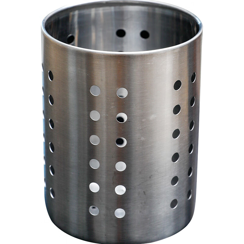 Jianjiayiju stainless steel chopstick barrel draining tableware cage kitchen spoon chopsticks cutlery storage tube storage rack chopstick cage bamboo skewer straw bucket small size