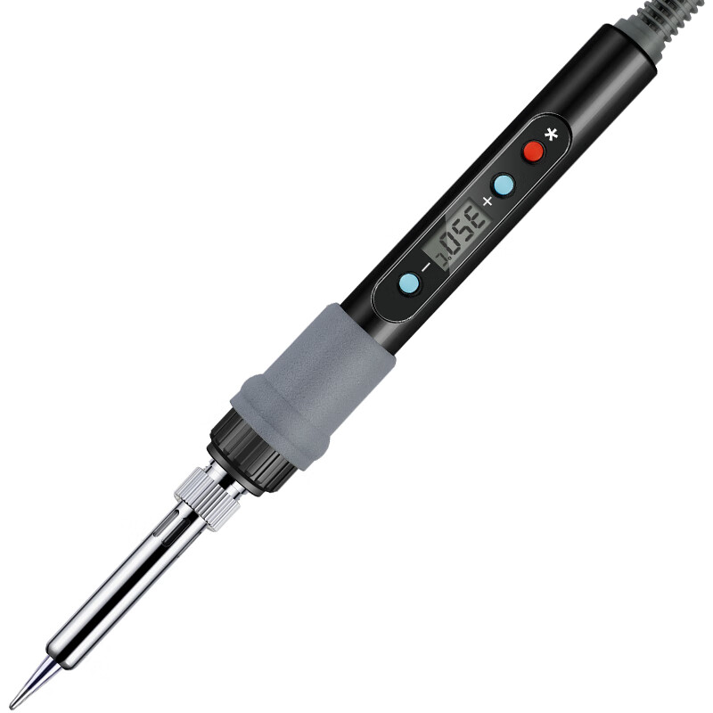 Arrizo Electric Soldering Iron Home Repair Welding Constant Temperature Solder Gun Electric Luotie Electric Welding Pen 60w Digital Display Temperature Adjustment 12-piece Set