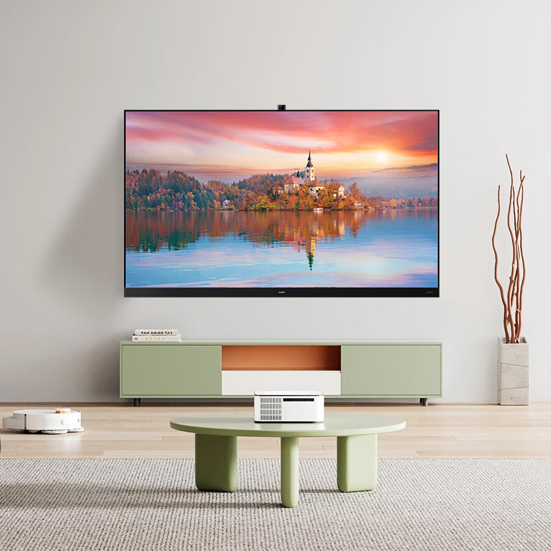 Huawei (HUAWEI) smart screen V series classic version 75-inch 4K super projection screen ultra-high definition 120Hz full screen ultra-thin AI camera Devialet game trade-in TV 75-inch V classic version + door-to-door installation service