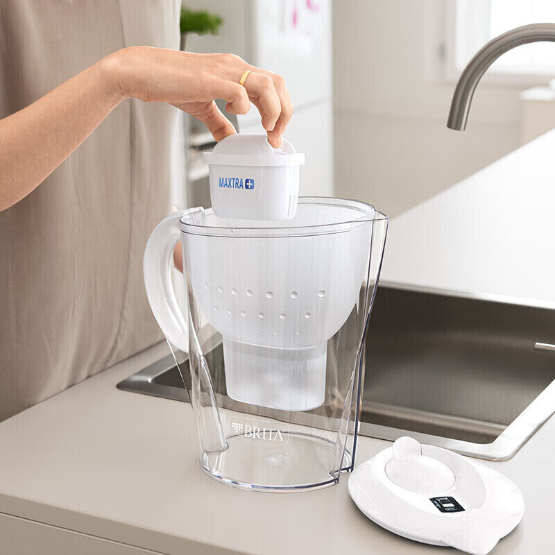 BRITA water filter kettle Marella marine series 3.5L blue 1 pot 1 core household tap water filter water purifier Sun Yingsha same style