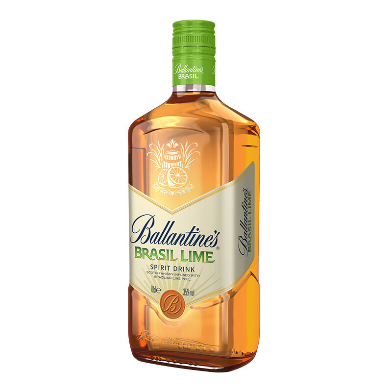 Ballantine`s Scotch Blended Whiskey 700ml Brazilian Lime Flavored Liquor New Year Gift