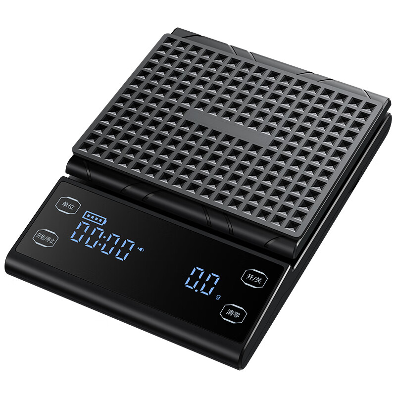 Diheng precise powder-to-water ratio smart hand-brewed coffee electronic scale household timing Italian special gram weighing bean high-precision kitchen battery Chinese version 3kg0.1g