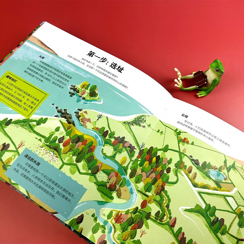 How to build a city Witness the process of a city coming from scratch and learn the secrets of city operation 4 8-year-old children readers