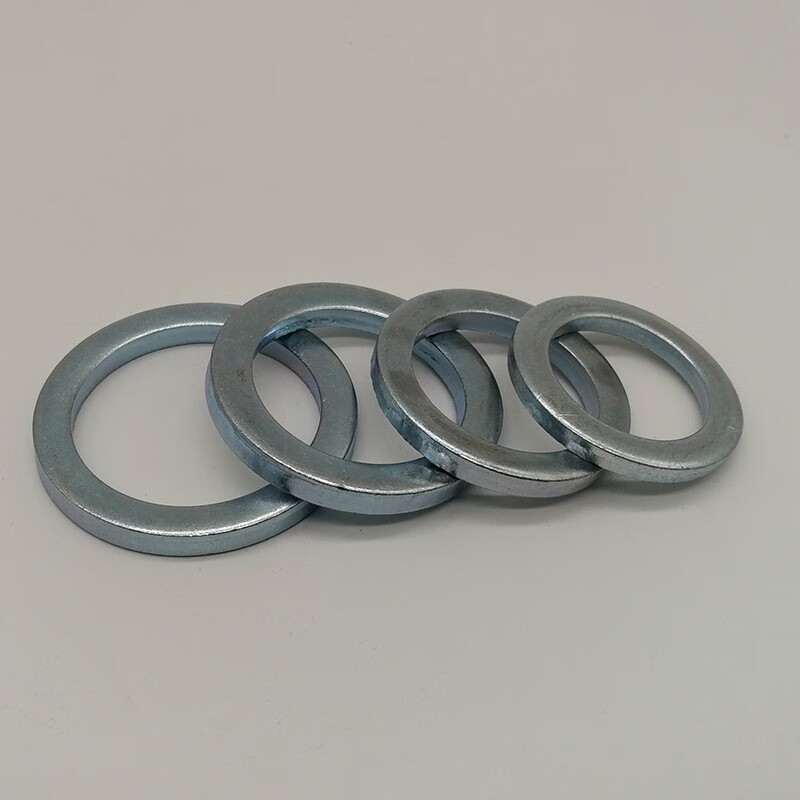 Taishilon GB/T97.3 flat washer for pin pin washer galvanized narrow edge thick flat washer M10M12M14M16M20 nominal inner diameter*outer diameter*thickness (quantity)
