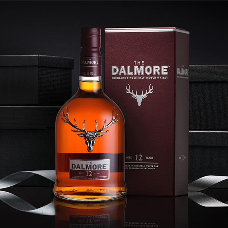 DALMORE 12 Years Old Scotch Single Malt Whiskey Wine 700ml