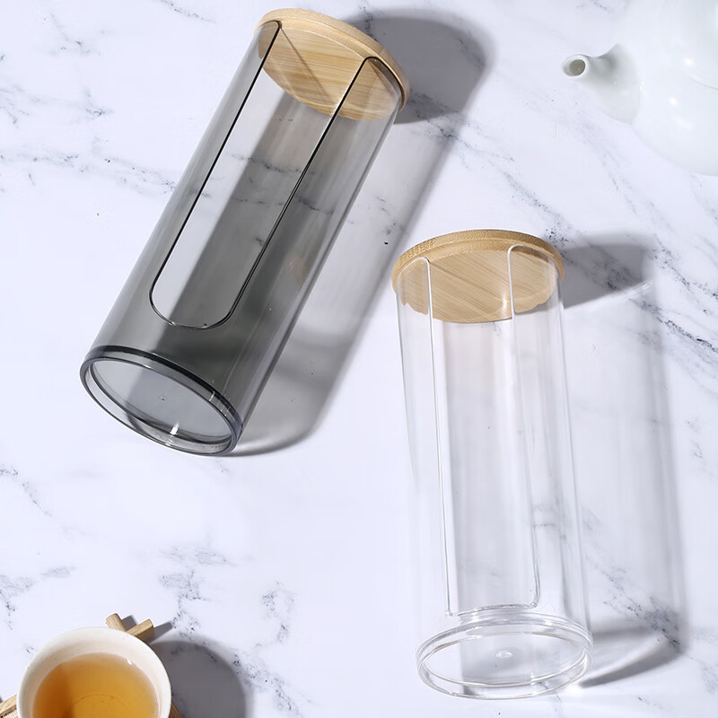 Heat-resistant disposable Kung Fu tea cup with storage cup holder rice husk tea cup tea reception 60ml tea cup high-end high-end storage rack