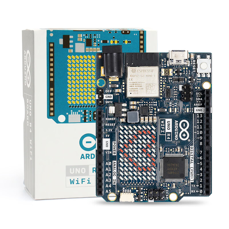 Arduino uno r4 wifi development board entry learning kit IoT development visual PTZ tracking