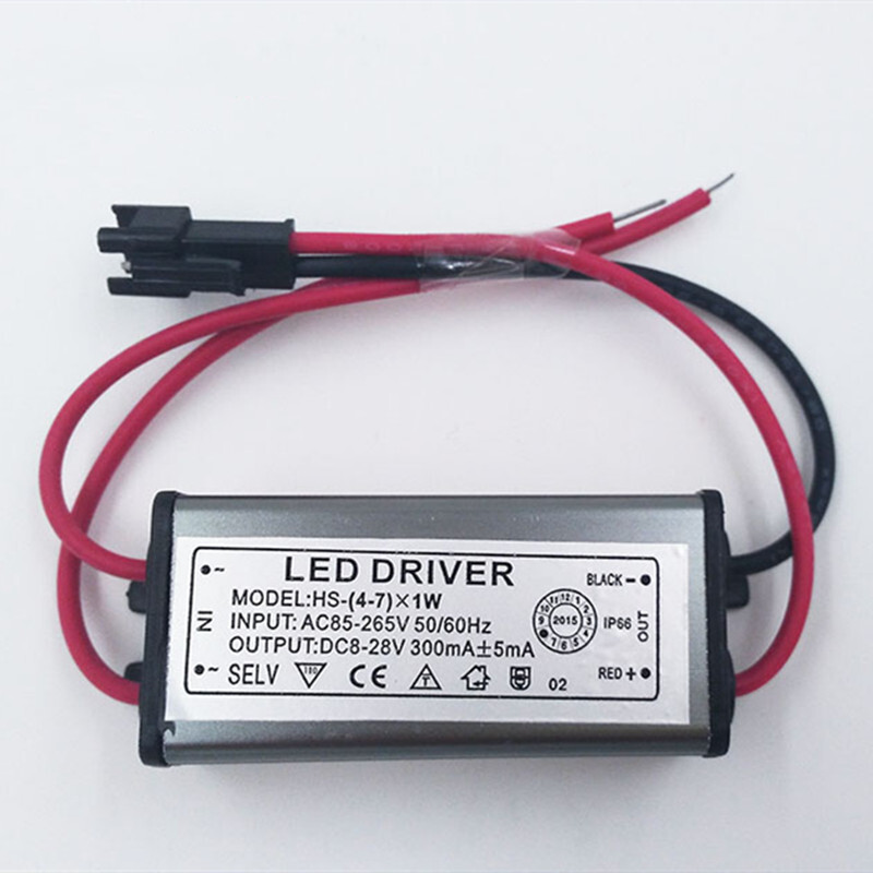 Customized LED drive power ballast ceiling flat spotlight 1-3 4-7 8-12-18W isolated constant current source high-end waterproof 1-3X1W