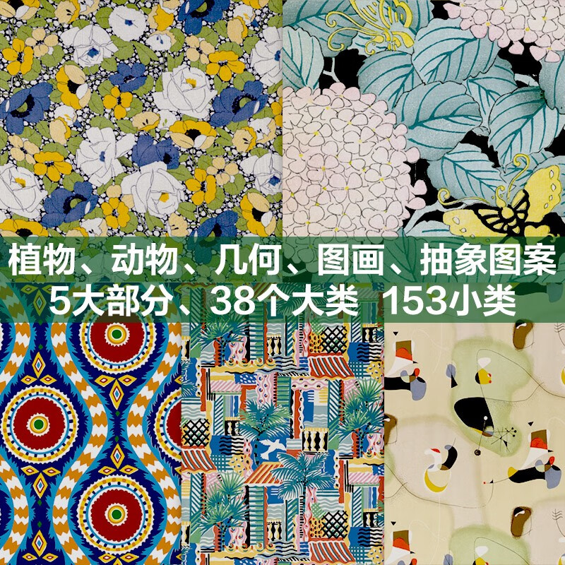 Self-operated World Pattern and Pattern Dictionary 1523 Classic Patterns Written by Elizabeth Willhead Decorative Art Illustrated CITIC Publishing House