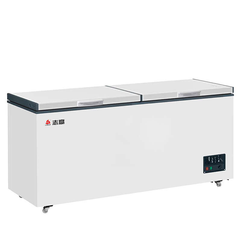 CHIGO Freezer Commercial Large Capacity Freezer Horizontal Quick Freezing Refrigerated Fresh Preservation Quick Freezing Single Temperature Freezer Energy Saving Level One Energy Efficiency Nationwide Warranty Single Temperature 2 Meters 618L