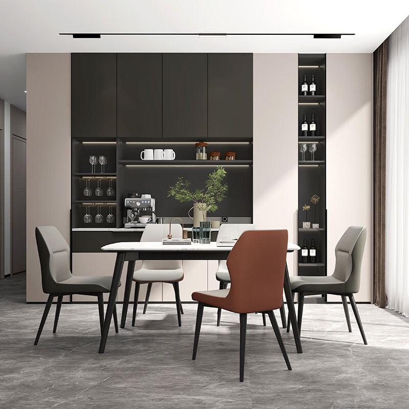 Customized Sophia sideboards Home dining tables and chairs Restaurant furniture combination packages Cupboards Tea cabinets Red wine cabinets Measurement deposit