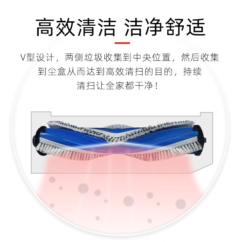 Snap will be adapted to Ecovacs sweeping robot N20 Pro Family sweeping and mopping integrated accessories, rag filter, side brush, roller brush, dust bag, cleaning fluid holder, dust box consumables, 1 roller brush + 4 side brushes + 4 filters + 5 rags