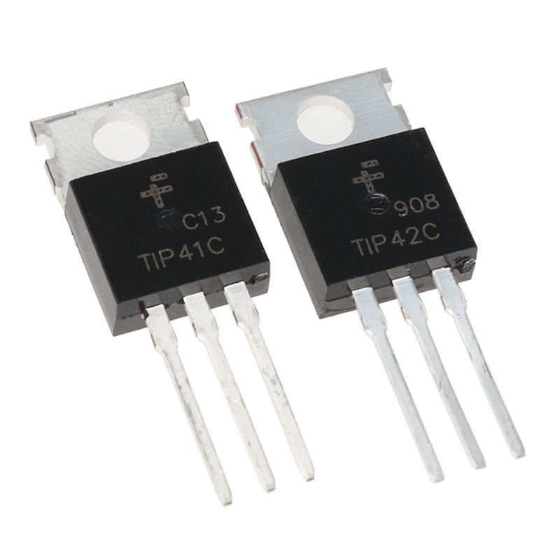 Brand new NPN TIP42C PNP direct plug TO-220 power transistor transistor TIP41C 1 piece 5 pieces