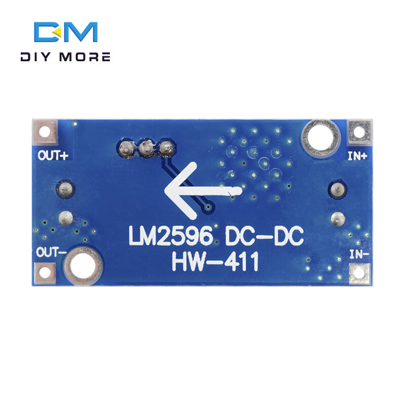 LM2596S 3A adjustable step-down module DC-DC step-down regulated power supply module 3.2-35V to 1.25-30V 3A LM2596S 3.2-35V to 1.25-3