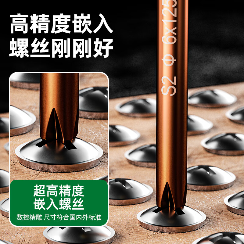 Shengda screwdriver cross-shaped industrial grade strong magnetic screwdriver tool set super hard screwdriver small screwdriver 6x100mm