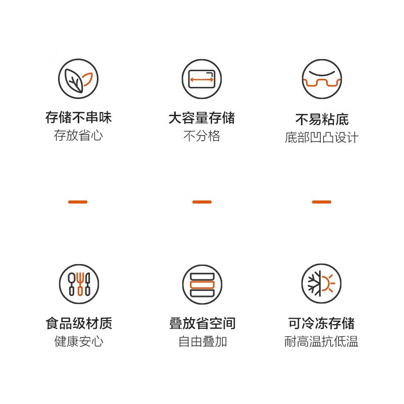 SUPOR food-grade crisper box, large-capacity refrigerator storage box, dumpling box, sealed box, quick-frozen frozen dumpling wonton box, multi-functional dumpling box, one cover, 2 layers