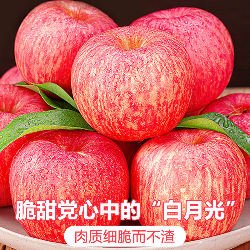 Jingdida Shaanxi Luochuan apple gift box fruit gift box high-end gift box net weight 6 pounds single fruit 190g + direct from source