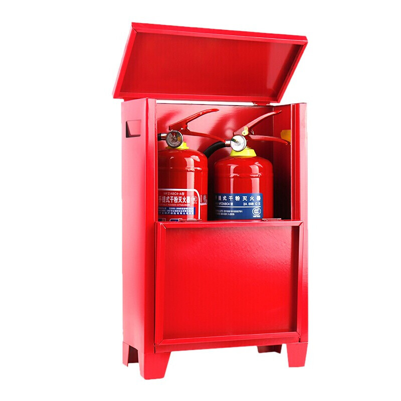 Huaihai fire extinguisher box dry powder water-based fire extinguisher box can hold 2 4KG fire extinguisher boxes economical model CY9527