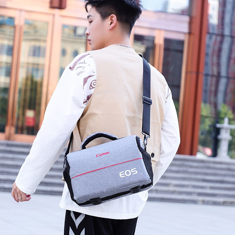 Zhenfenghe multifunctional Canon camera bag SLR mirrorless shoulder Nikon Sony waterproof photography bag large capacity drone bag waterproof black Sony-small size