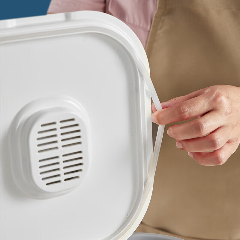 MAXCOOK rice bucket rice box storage tank rice container household insect-proof and moisture-proof rice tank rice storage box 20 catties MCX2678