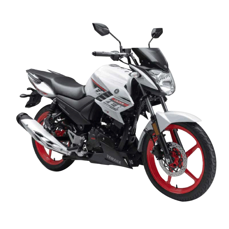 Yamaha Motorcycle Feizhi 150 street bike YS150 straddle bike JYM150-7 EFI National IV double-disc sports car racing rider car Chuangnuo Technology YAMA Feizhi YS150/front disc and rear drum/elegant red/2SB5-10C